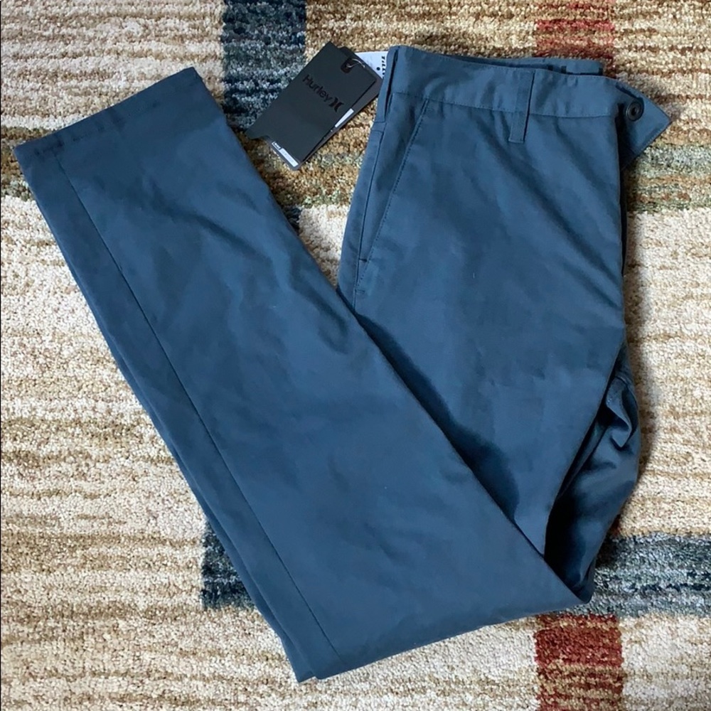 Hurley Blue Nike DryFit Pants Size 30